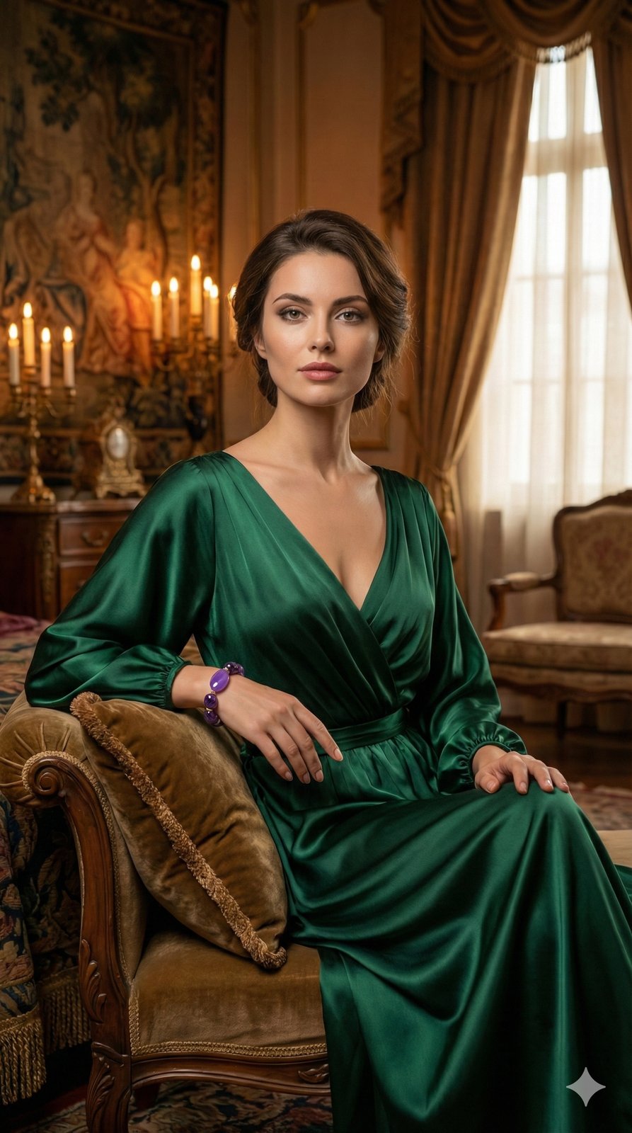 Браслет «Фиолетовый талисман» — вид 2