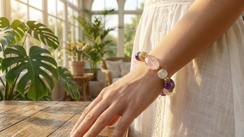 Браслет «Лавандовый Шик» — вид 3