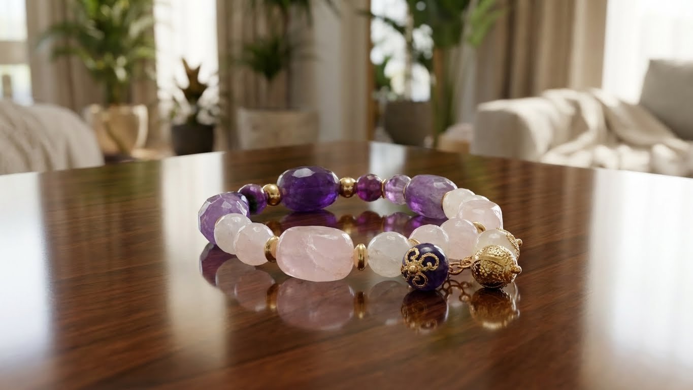 Браслет «Лавандовый Шик» — вид 4