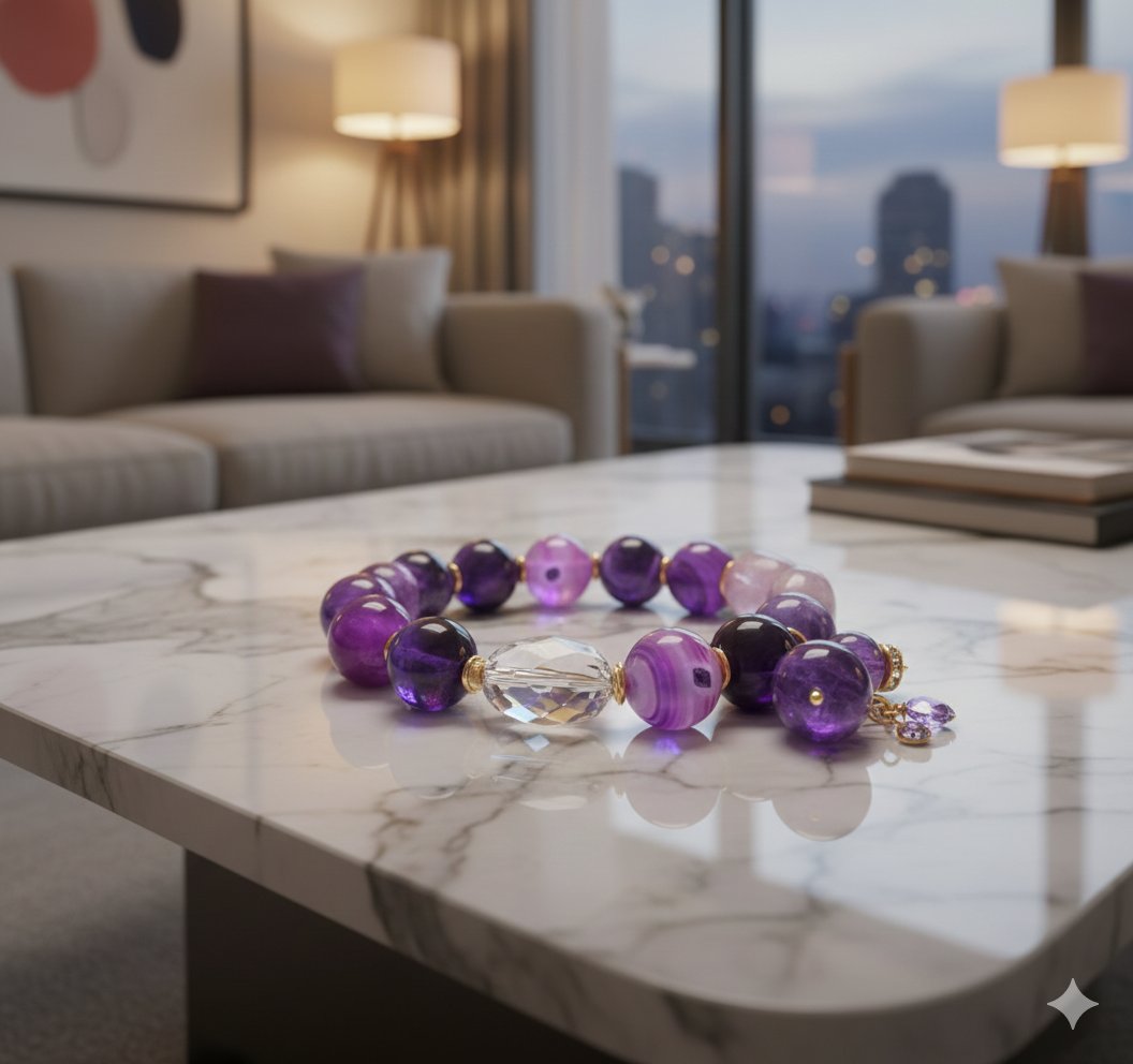 Браслет «Пурпурная Фантазия» — вид 3