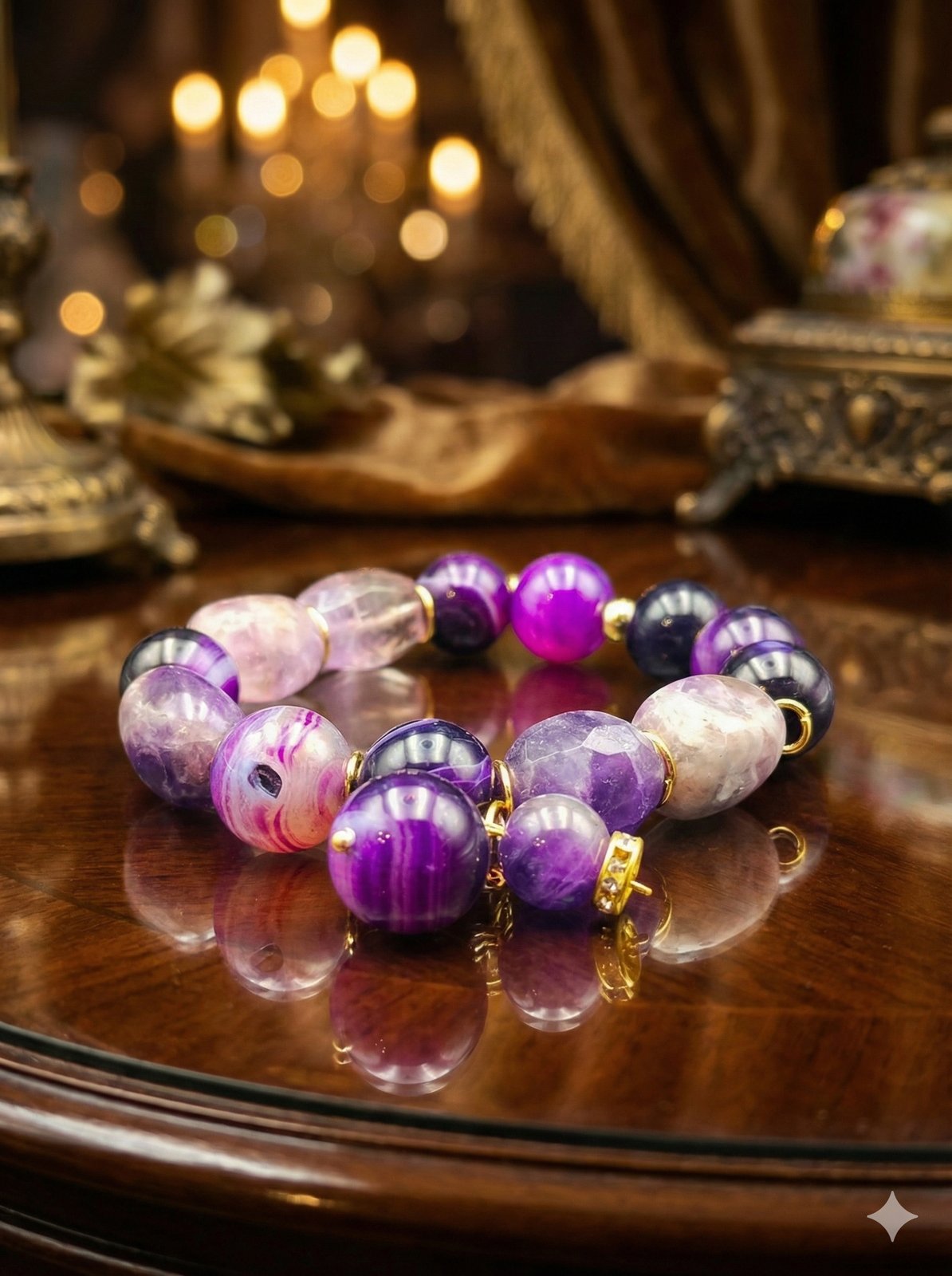 Браслет «Пурпурная Фантазия» — вид 4