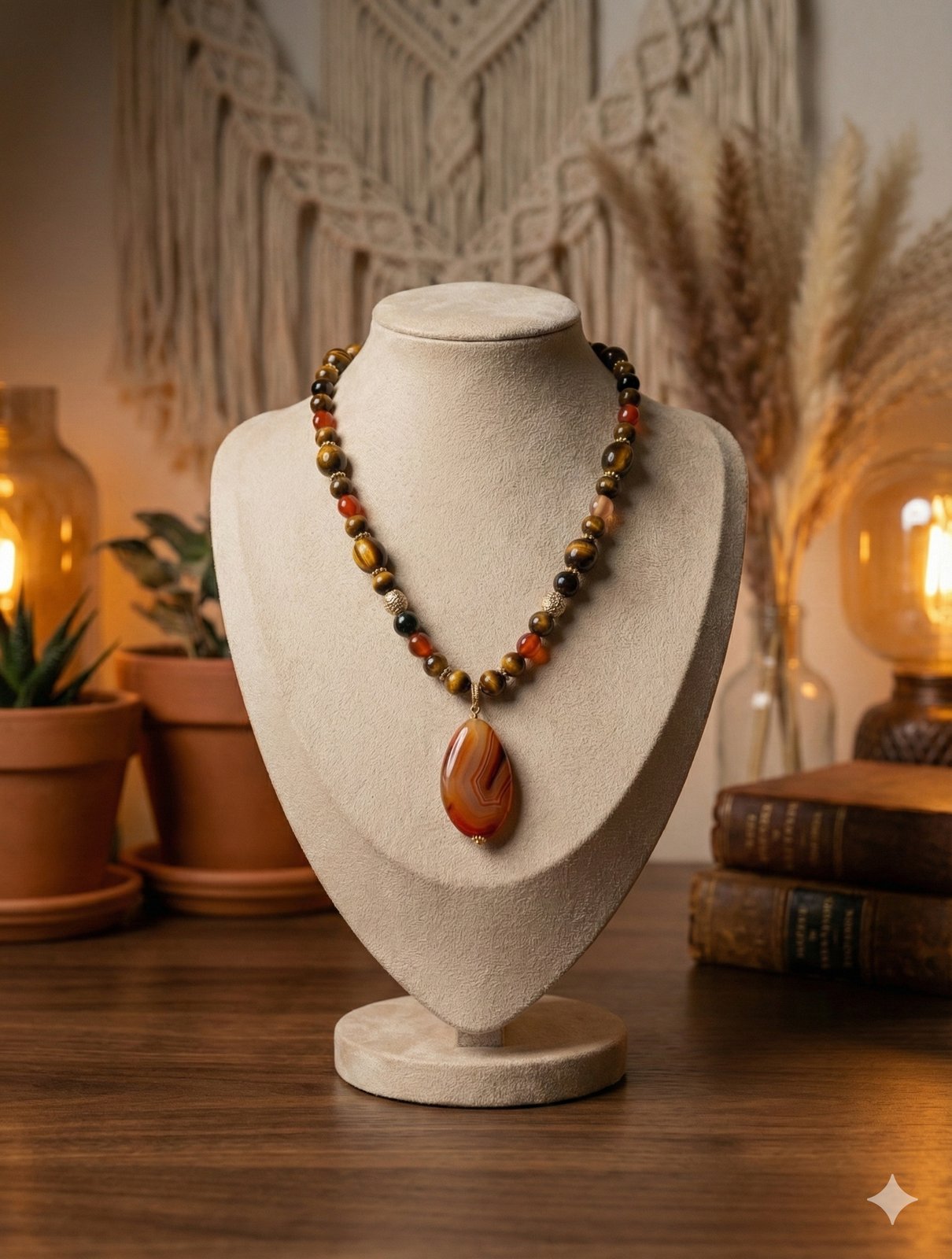 Ожерелье «Огненный Талисман» — вид 3