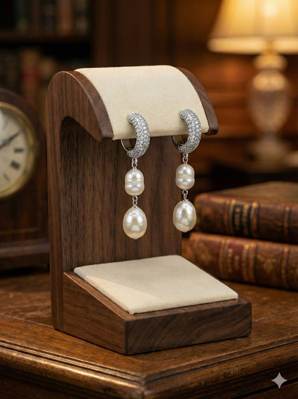 Серьги «Морская Элегантность» — вид 3