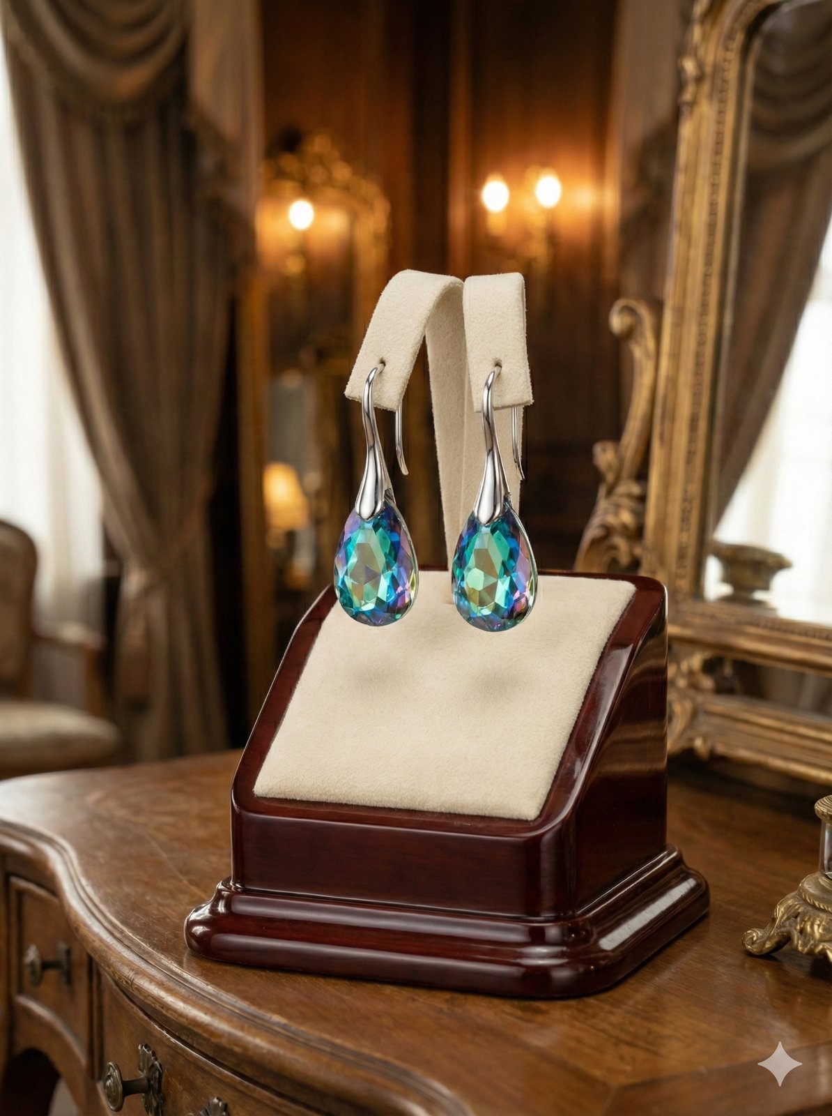 Серьги «Северное Сияние» — вид 3