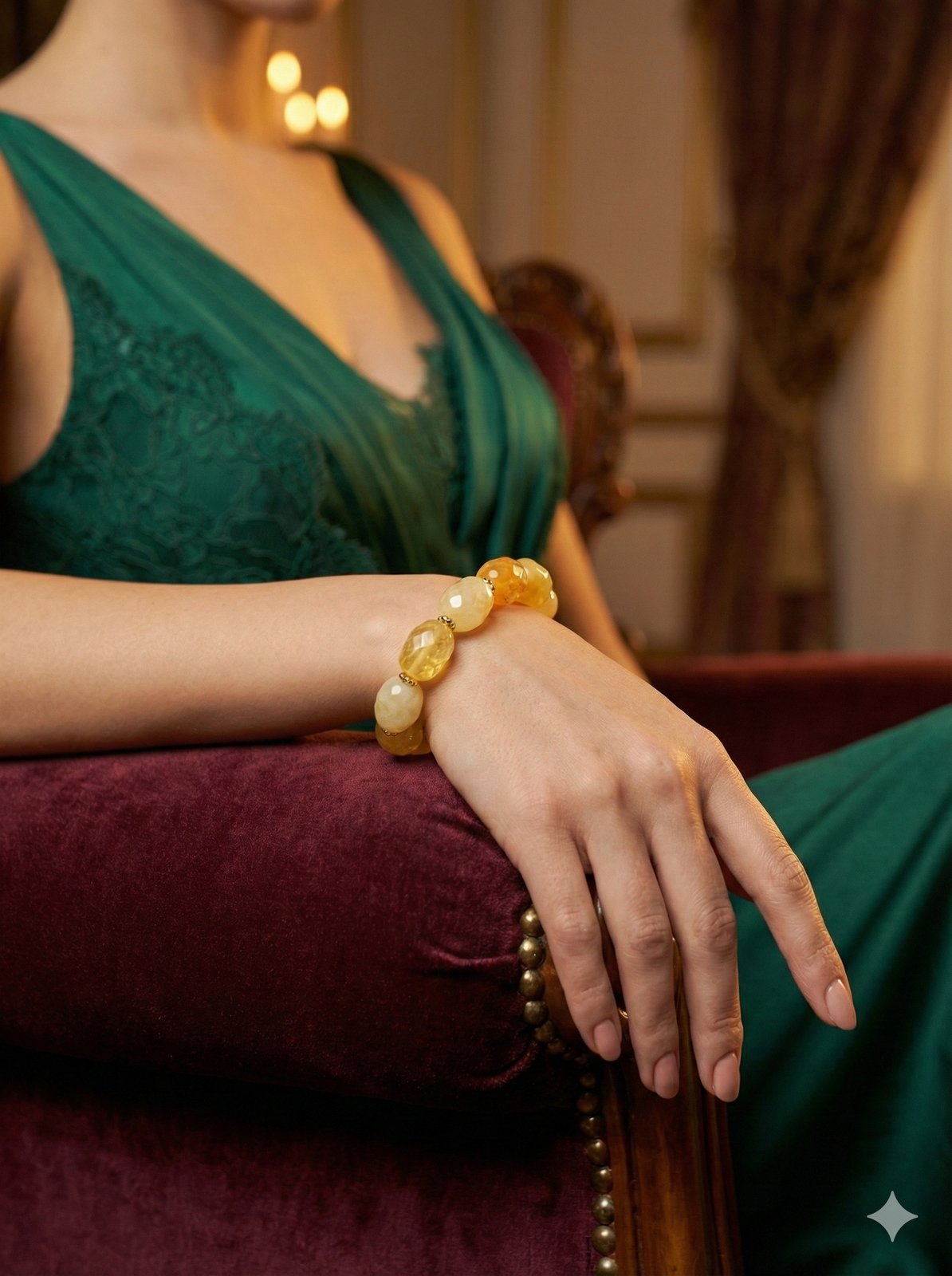 Браслет «Мандариновый Свет» — вид 3