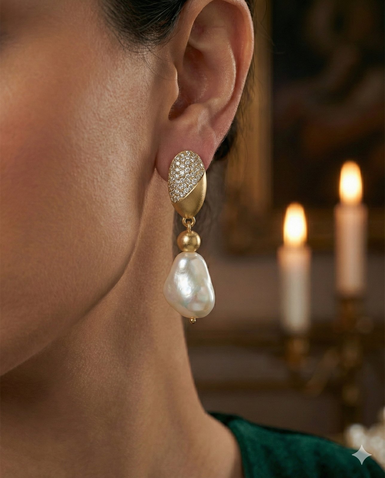 Серьги «Имперский Блеск» — вид 2