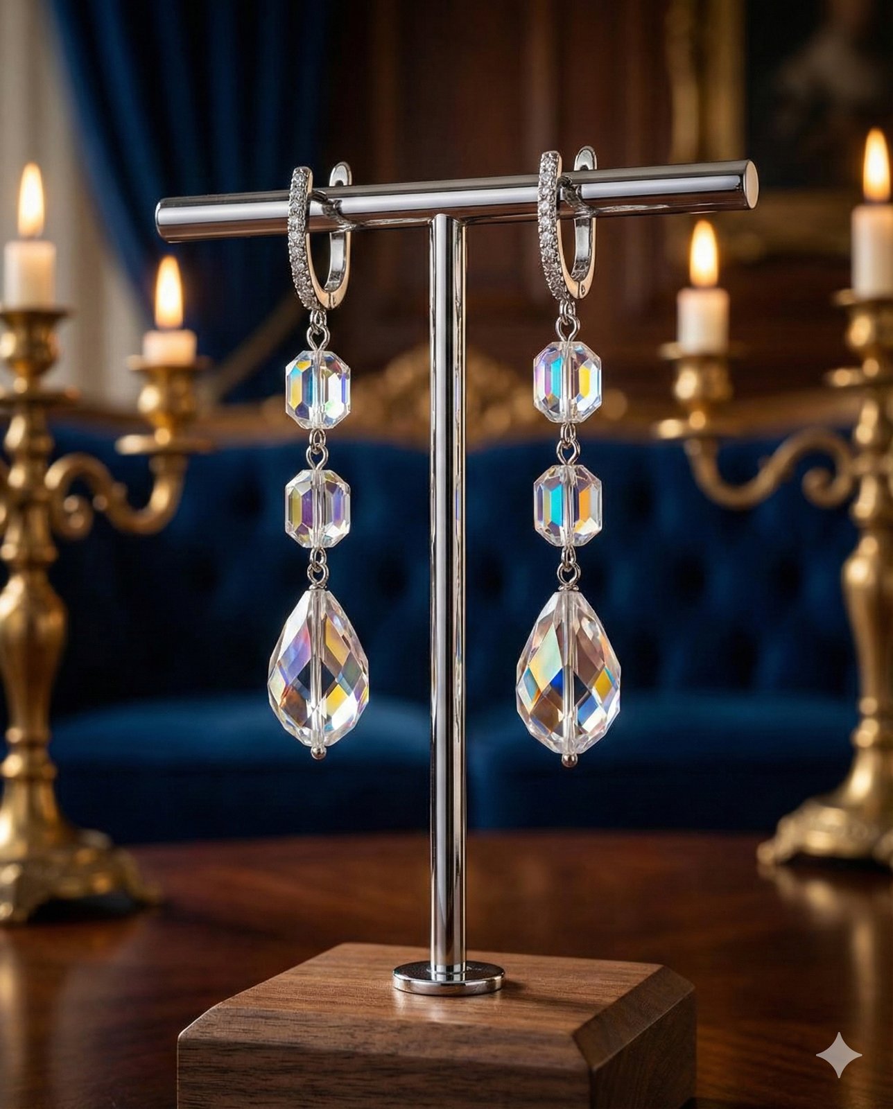 Серьги «Северное Сияние» — вид 3